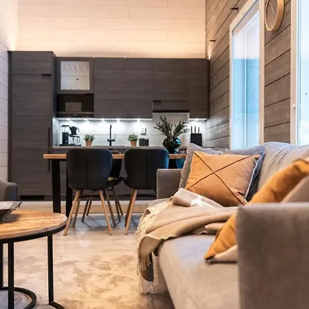 Ilvesrinne - 2 Winter Passes, Sauna, Ev Char, Forest View Villa Ruka