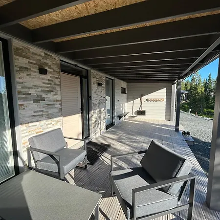 Ilvesrinne - 2 Winter Passes, Sauna, Ev Char, Forest View Villa Ruka