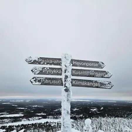 Spacious Ilvesrinne In - 2 Winter Passes, Sauna, Ev Char, Forest Views Ruka